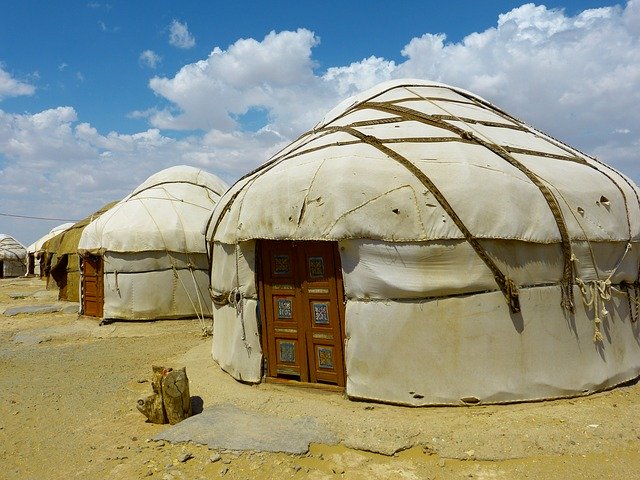 Mongolské jurty