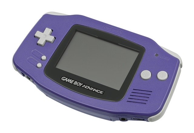 fialový Game Boy Advance
