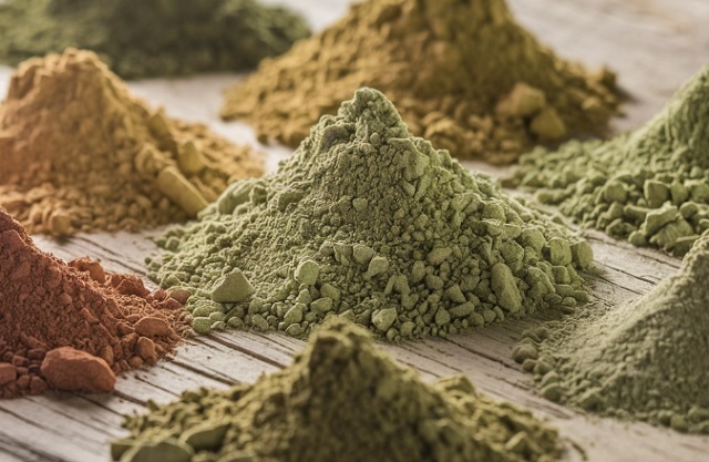 hromádky kratomu